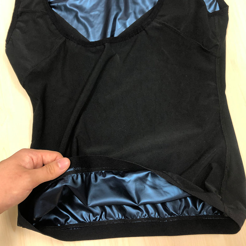 قميص التنحيف الساونا المشد الرائع والمجرب من SWEAT SHAPER