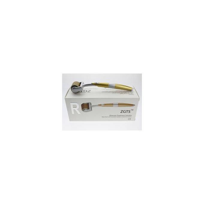فرشاة Gold Derma Roller ZGTS-100 لعلاج التجاعيد وحب الشباب والندوب وفقدان الشعر 1مم