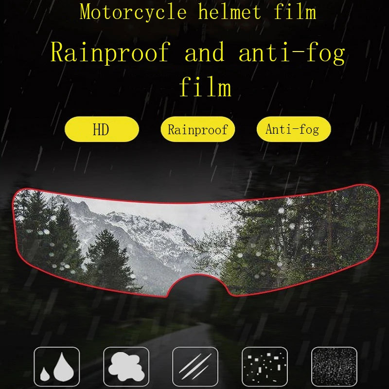 Anti Fog Film for Motorcycle 10 pieces