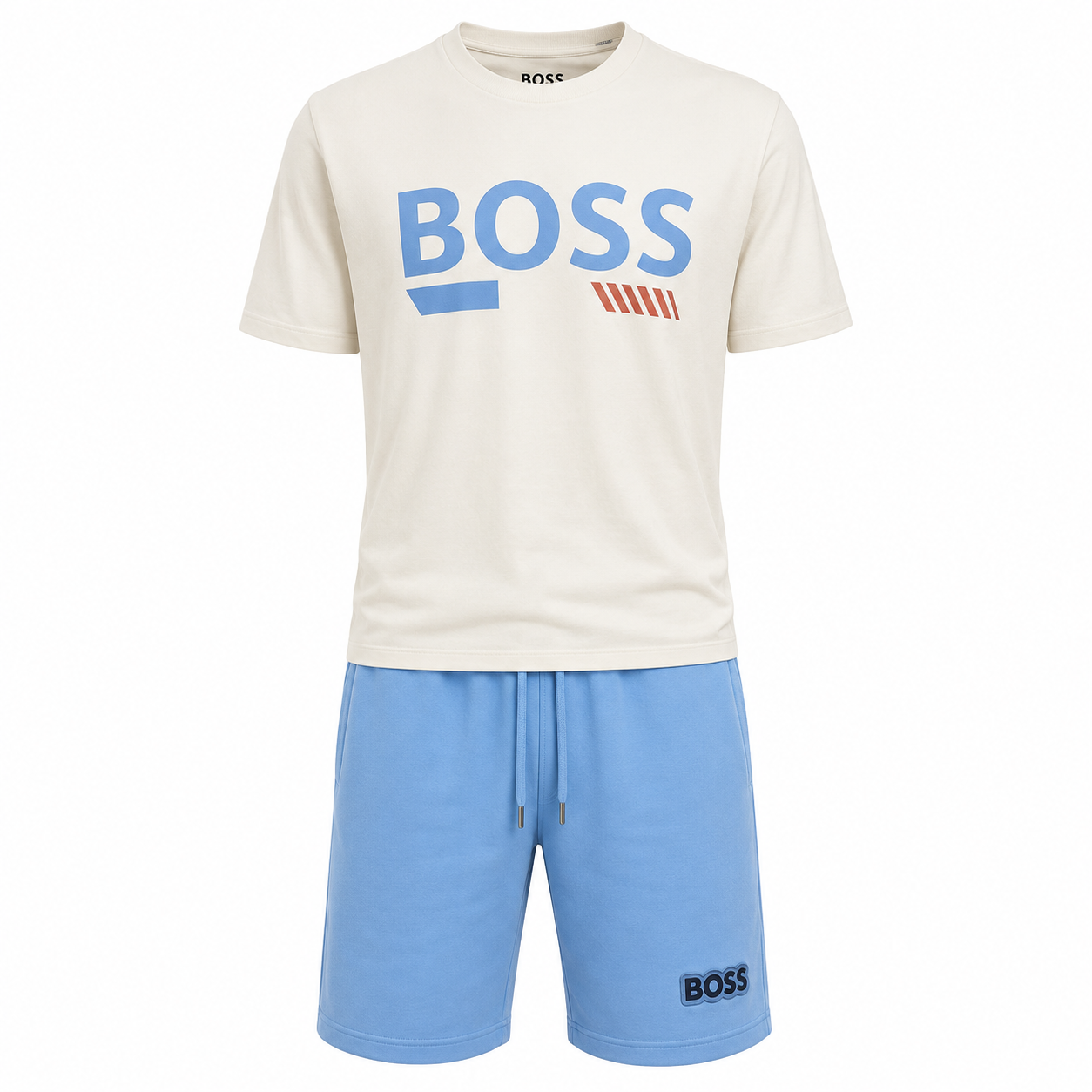 Ensemble BOSS Blanc & Bleu Ciel